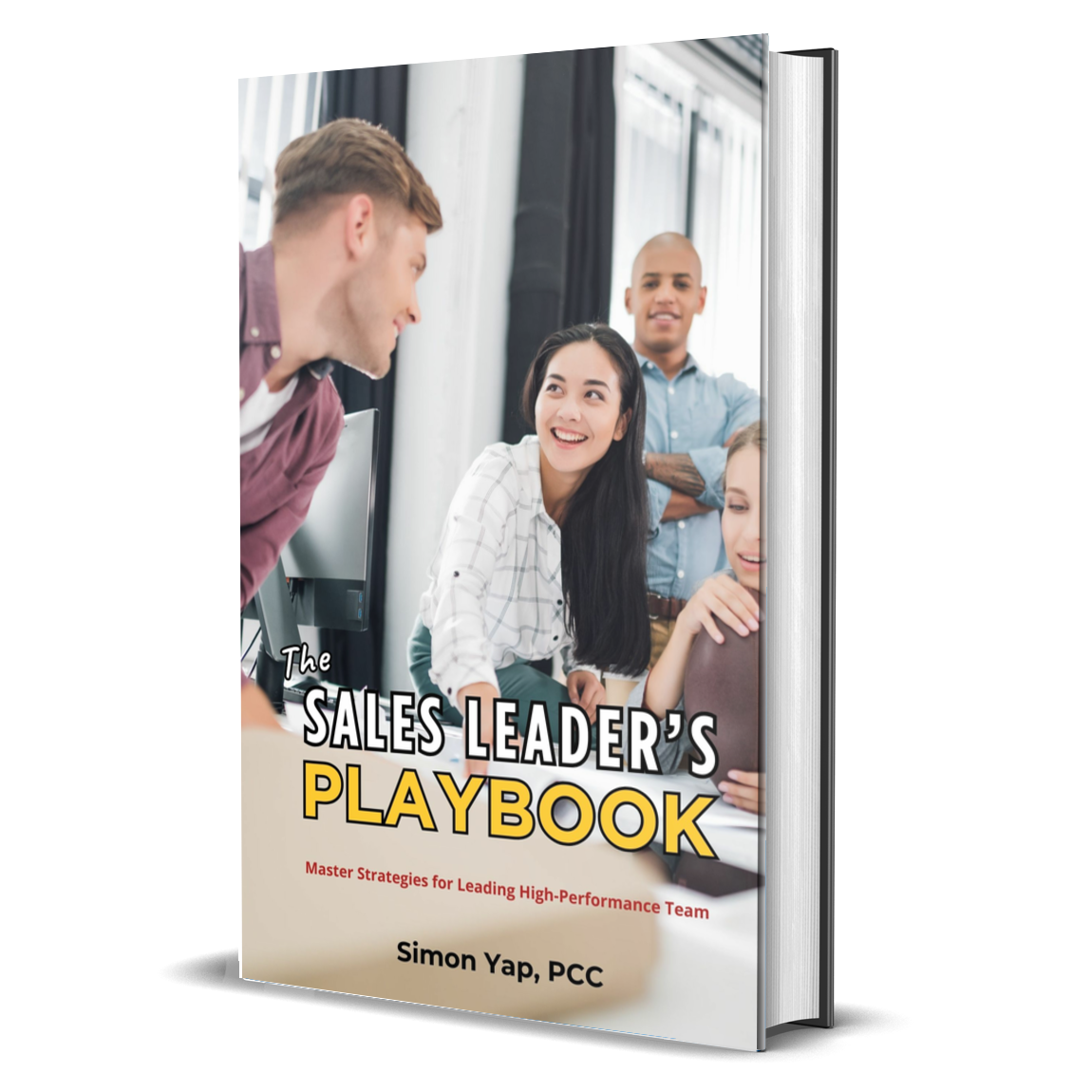 SLP - hardcover (black shadow) The Sales Leader's Playbook